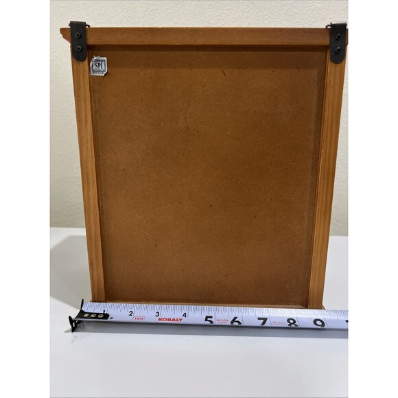 Curio Cabinet Wood Open Metalwork Scroll SPI San Francisco USA Wall Mount Table - Picture 4 of 12